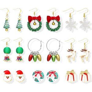 Christmas Earrings for Women Christmas Jewelry for Women Christmas Gift for Teen